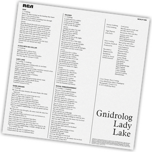 GNIDROLOG – Lady Lake LP Coloured Vinyl
