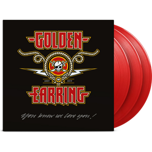 Golden Earring – You Know We Love You! 3LP Red Vinyl