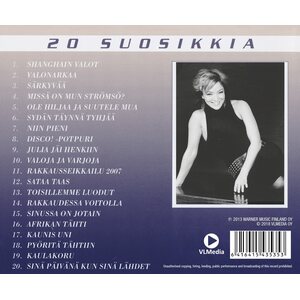 Annika Eklund ‎– Shanghain Valot - 20 Suosikkia CD