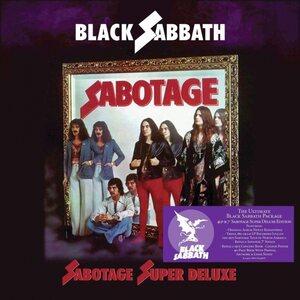 Black Sabbath – Sabotage 4LP+7" Super Deluxe Box Set