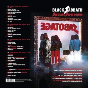 Black Sabbath – Sabotage 4LP+7" Super Deluxe Box Set