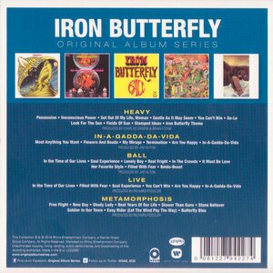 Iron Butterfly – Original Album Series 5CD