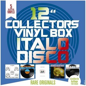 12" Collectors Vinyl Box Italo Disco 5LP Box Set