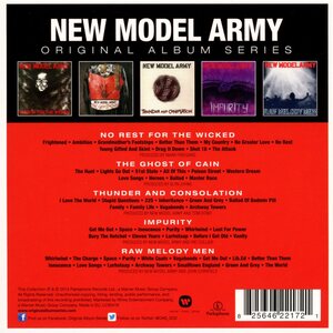 New Model Army ‎– Original Album Series 5CD