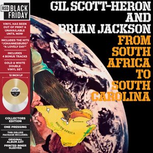 Gil Scott-Heron and Brian Jackson – From South Africa To South Carolina 2LP Coloured Vinyl