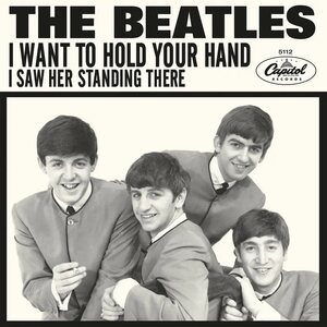 Beatles – I Wanna Hold Your Hand" b/w "I Saw Her Standing There 7" Coloured Vinyl