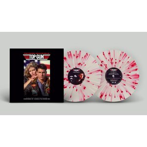 Harold Faltermeyer – Top Gun (Music From The Motion Picture) 2LP Clear With Pink Splatter Vinyl