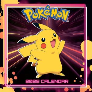 Pokémon Square Calendar 2025