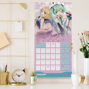 Hatsune Miku Square Calendar 2025