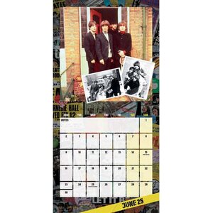 The Beatles Square Calendar 2025