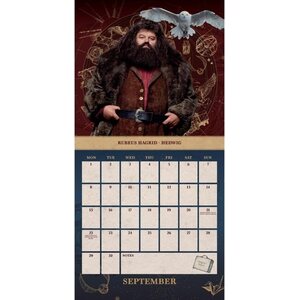 Harry Potter Square Calendar 2025