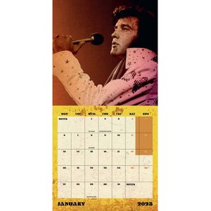 Elvis Square Calendar 2025