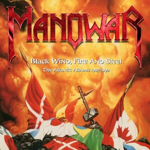 Manowar ‎– Black Wind, Fire And Steel. The Atlantic Albums 1987-1992 3CD Box Set