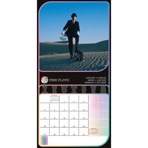 Pink Floyd 2025 Square Calendar