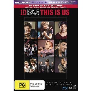 One Direction – This Is Us Blu-ray+DVD+Ultraviolet