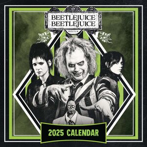 Beetlejuice 2 Square Calendar 2025