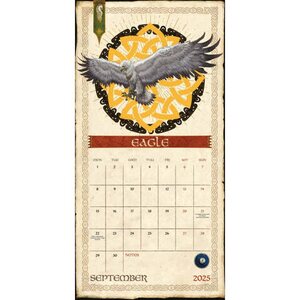 Lord Of The Rings Square Calendar 2025