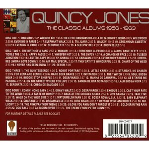 Quincy Jones – The Classic Albums 1956 - 1963 4CD