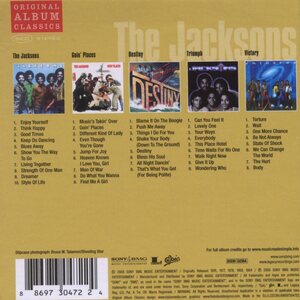 Jacksons (aka Jackson 5) – Original Album Classics 5CD