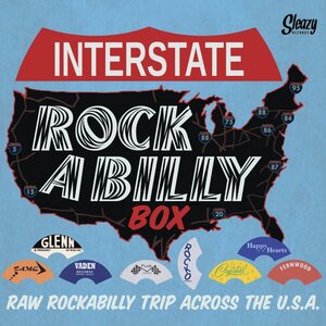 Various Artists – Interstate Rockabilly 8x7" single Box Set