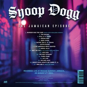 Snoop Dogg – The Jamaican Episode CD