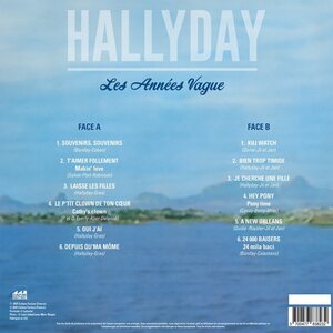 Johnny Hallyday – The Wave Years LP Liquid-Filled Vinyl
