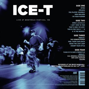 Ice T – Live at The Miles Davis Hall - Montreux 1995 2LP Coloured Vinyl