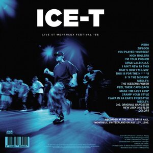 Ice T – Live at The Miles Davis Hall - Montreux 1995 CD