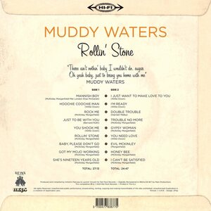 Muddy Waters – Rollin' Stone LP+CD Coloured Vinyl