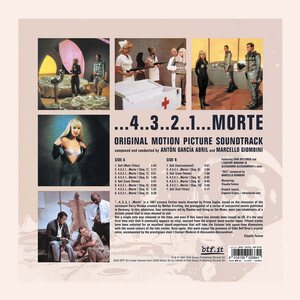 Antón García Abril / Marcello Giombini – …4..3..2..1…Morte (Soundtrack) LP Coloured vinyl