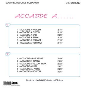 Arawak – Accadde A....... LP Coloured Vinyl