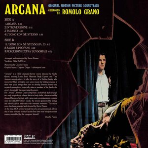Romolo Grano – Arcana (Soundtrack) LP Coloured vinyl