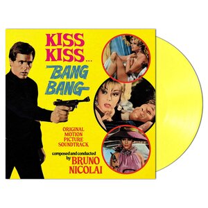 BRUNO NICOLAI – Kiss Kiss… Bang Bang (Soundtrack) LP Coloured vinyl