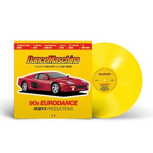 Various Artists – DanceMaschina: 90s Eurodance: Robyx Productions LP Yellow Vinyl
