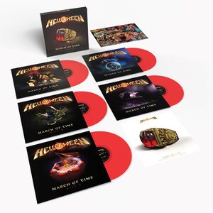 Helloween – March Of Time (The Best Of 40 Years) 5LP Box Set Coloured Vinyl