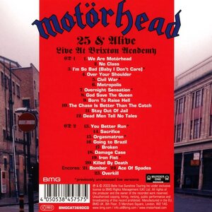 Motörhead – Live At Brixton Academy 2CD