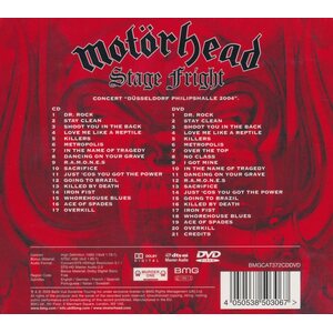 Motörhead – Stage Fright (Live At The Philipshalle, Düsseldorf) CD+DVD