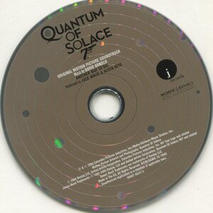 David Arnold – Quantum Of Solace (Original Motion Picture Soundtrack) CD