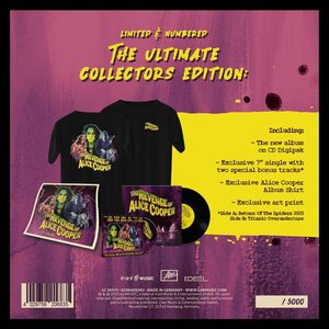 Alice Cooper – The Revenge Of Alice Cooper CD+7''+t-shirt+print Box Set