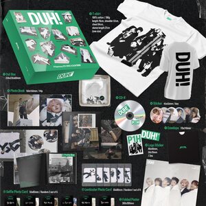 P1Harmony – DUH! CD (Plain White T Ver.)