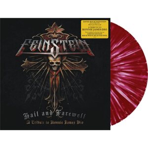 David 'Rock' Feinstein – Hail And Farewell A Tribute To Ronnie James Dio LP Red & White Splatter Vinyl