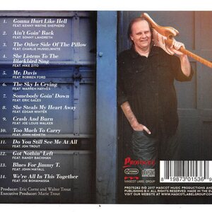 Walter Trout – We're All In This Together CD