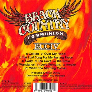 Black Country Communion – BCCIV CD