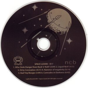 Space Lizard – B17 CD