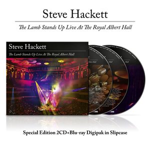 Steve Hackett – The Lamb Stands Up Live At The Royal Albert Hall 2CD+Blu-ray