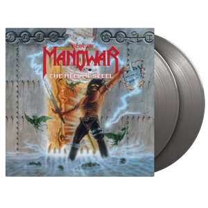 Manowar – Hell Of Steel - The Best Of Manowar 2LP Coloured Vinyl