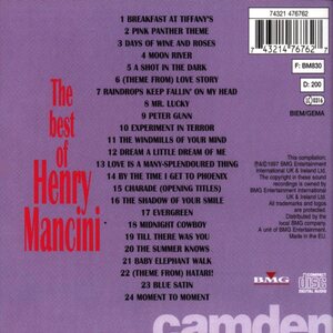 Henry Mancini ‎– The Best Of Henry Mancini CD