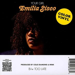 Emilia Sisco & Cold Diamond & Mink – Your Girl 7" Coloured Vinyl
