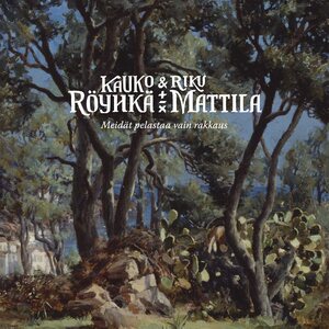 Kauko Röyhkä & Riku Mattila – Meidät pelastaa vain rakkaus LP Transparent Blue vinyl