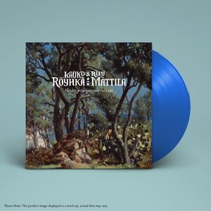 Kauko Röyhkä & Riku Mattila – Meidät pelastaa vain rakkaus LP Transparent Blue vinyl